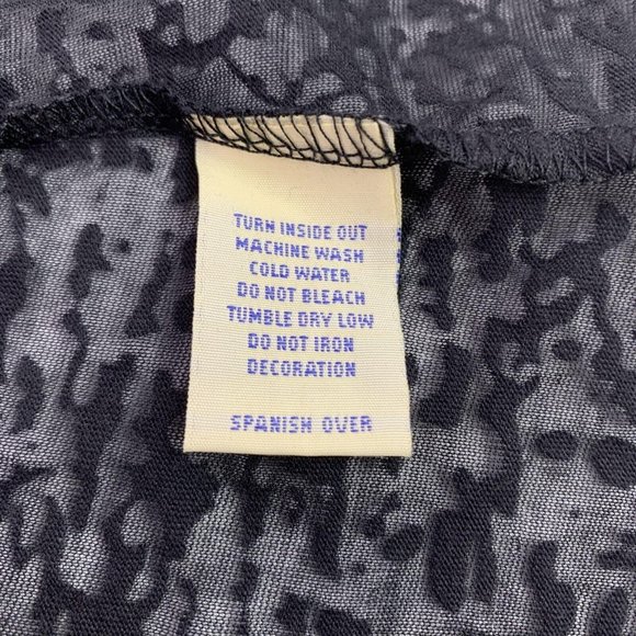 NWT Unbroken Apparel Sheer V Neck Shirt "Heartbreaker" Womens Top Size Medium - Picture 4 of 8